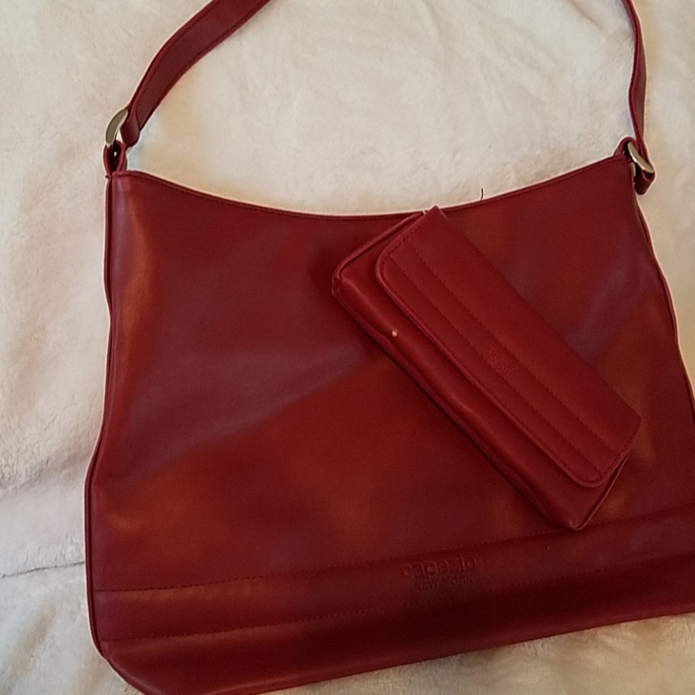 Capezio nwot purse with matching wallet